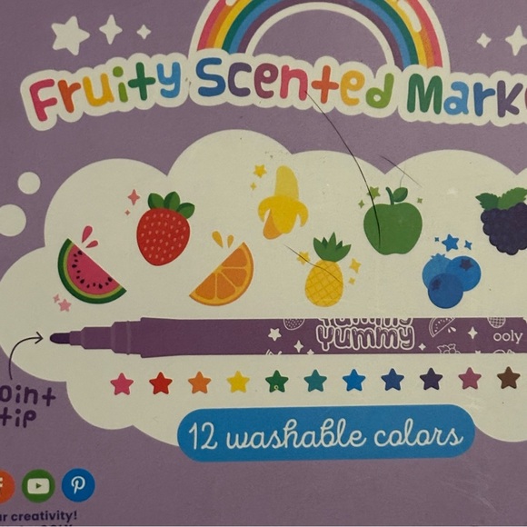 🏷 NWT Paper Mate Flair | 'Tropical Vacation' Med Point Felt Tip Pens 12 Pk - Picture 3 of 5